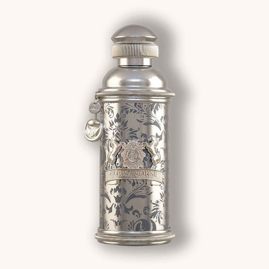 A perfume bottle of Alexandre.J Silver Ombre.