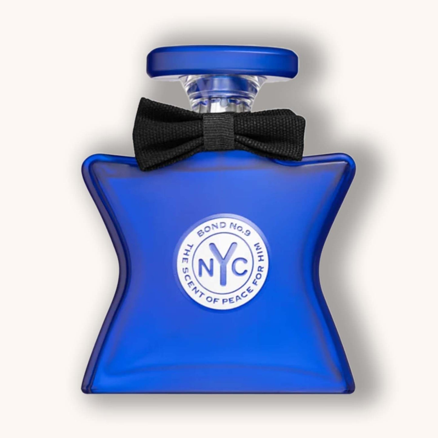 A perfume bottle of Bond No. 9 The Scent of Peace For Him.