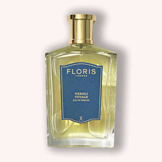 A perfume bottle of Floris London Neroli Voyage.