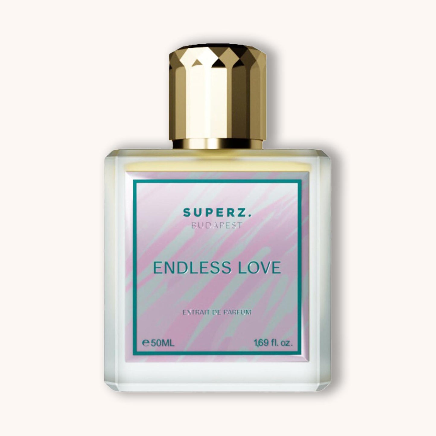 A perfume bottle of Superz Endless Love.