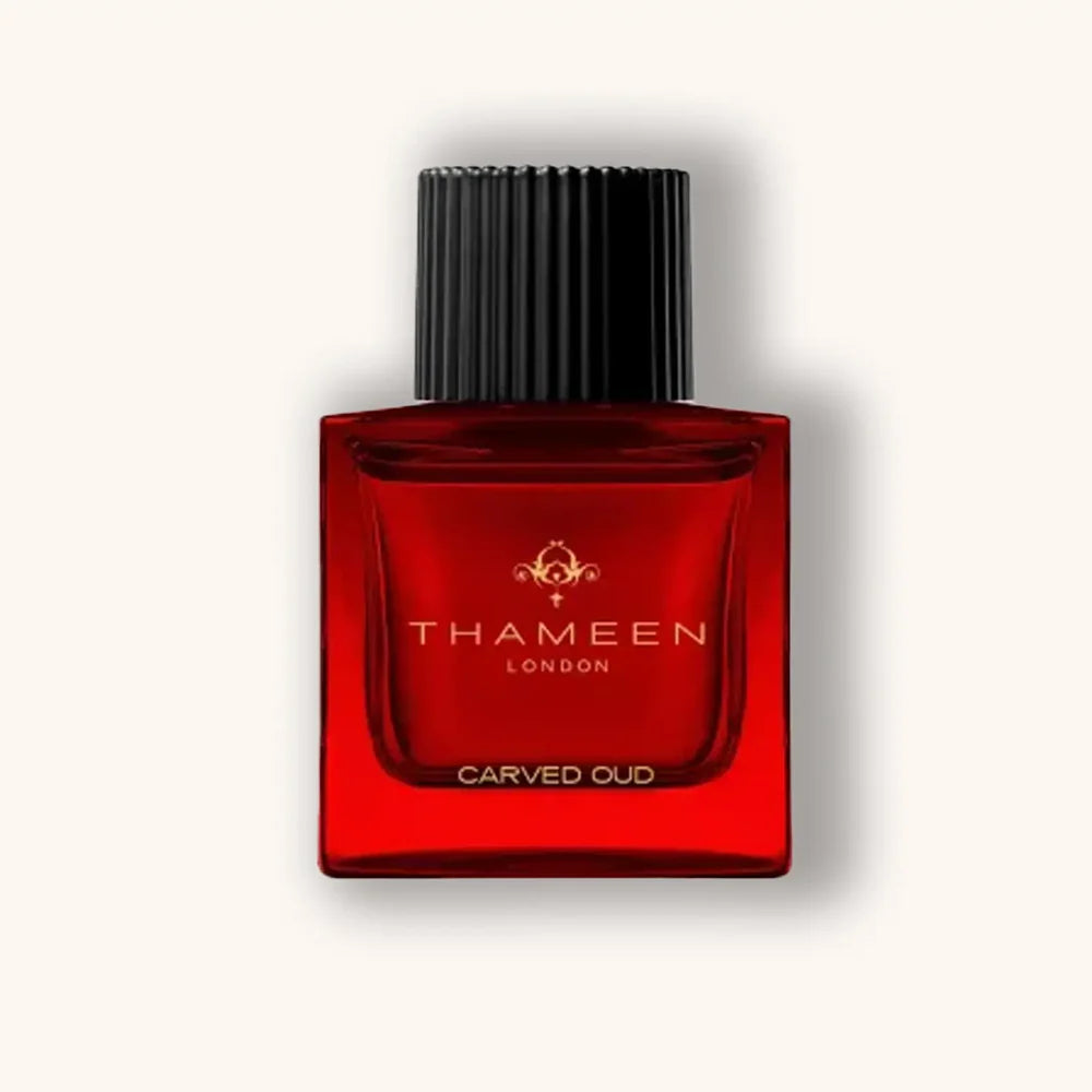 Thameen Red Carved Oud